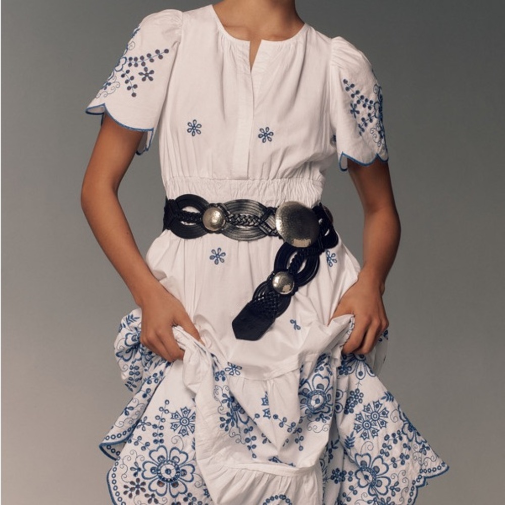 Anthropologie Somerset Maxi Dress: Eyelet